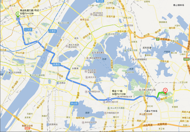 石门峰交通路线图